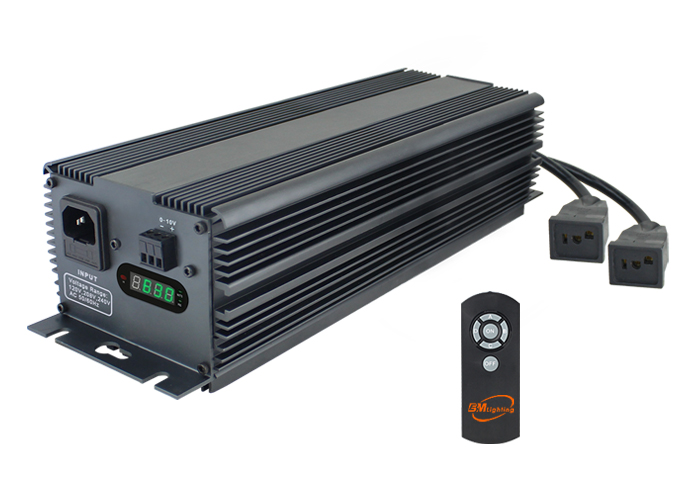 Hydroponic 630W Twin Output 315X2 Dual Dimmable CMH Digital Electronic Ballast for Garden and Greenhouse