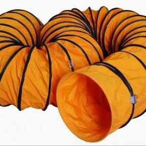 32 Inch OEM Heat Fire Resistant PVC Air Blower Pipe Ventilation Flexible Ducting Hose with Carry Bag