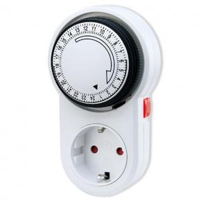 24 Hours Indoor Mini Germany European Mechanical Programme Timer Switch for Home Appliance