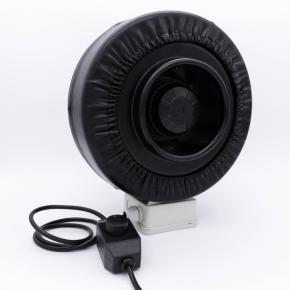 High Quality 6 Inch AC Circular Inline Duct Booster Fan for Hydroponics Grow Tent and Greenhouse