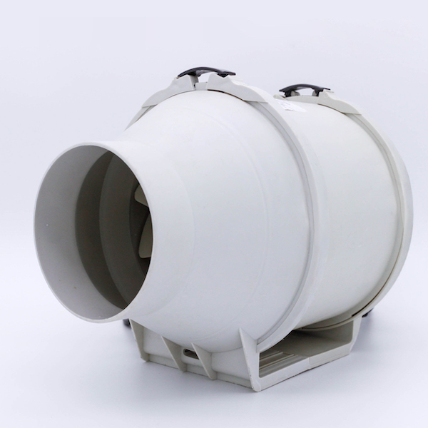 High Quality 5 Inch AC Circular Mixed Flow Inline Duct Booster Fan for Hydroponics Grow Tent and Greenhouse Ventilation