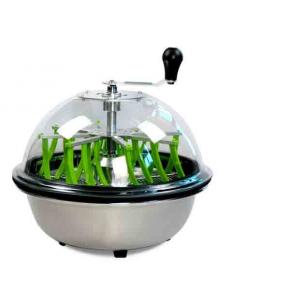 16 Inch Manual Control Hydroponic Bowl Leaf Trimmer Machine Garden Grass Bud Trimmer with Silicon Fingers 